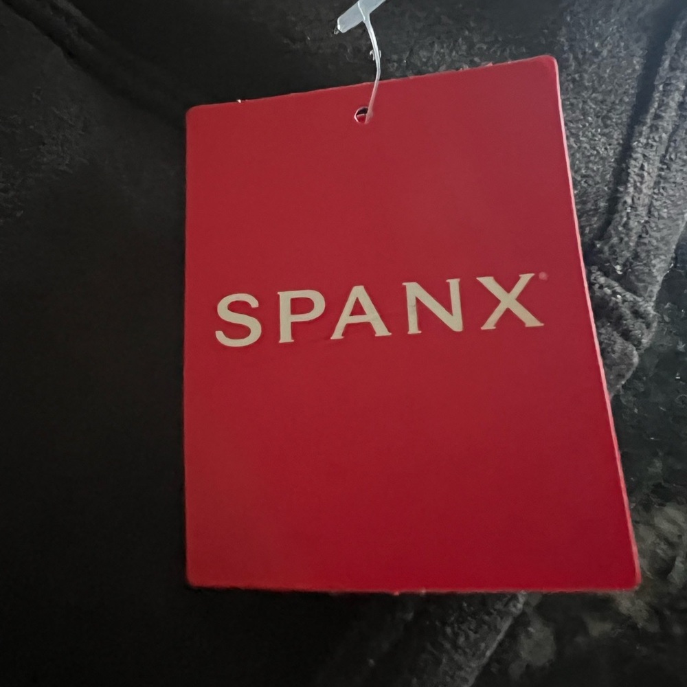 SPANX Chocolate Brown Faux Suede Leggings